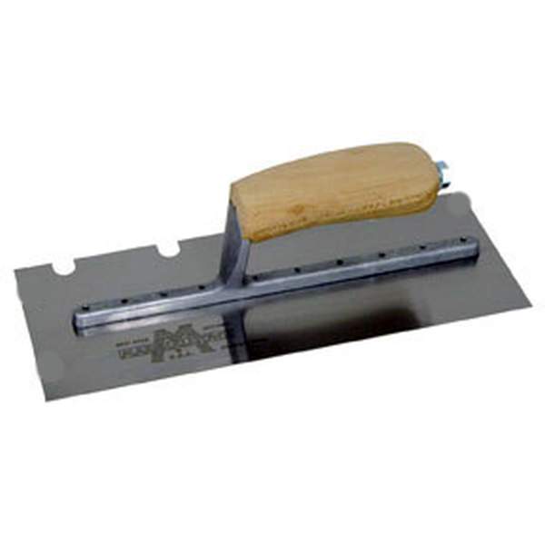 EIFS Notched Steel Trowel 1/2