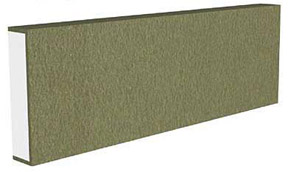 Flat Band , 1 wide x 6 height x 8'