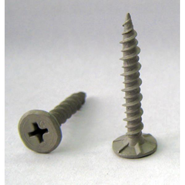 Cement Board HiLo Point Screw, 1-5/8" , 1000 pieces-Warehousebay