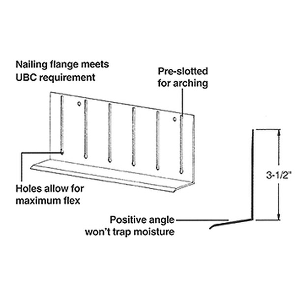 Arched Drip Edge Arched Window Drip Edge Door Drip Edge P